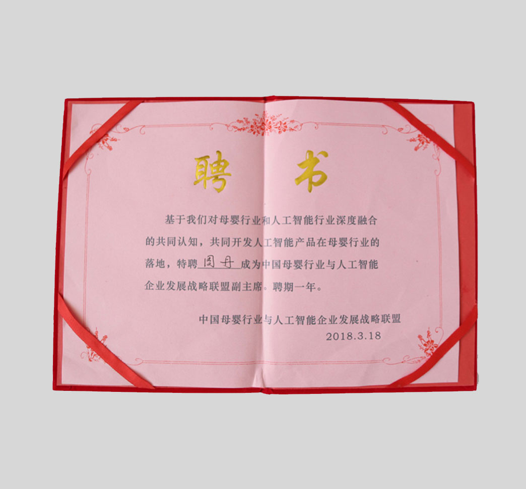 中国母婴行业与人工智能企业发展战略联盟